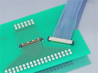 0.4mm pitch 極細同軸線用焊接式連接器(Stack Type) 『USLS21系列』